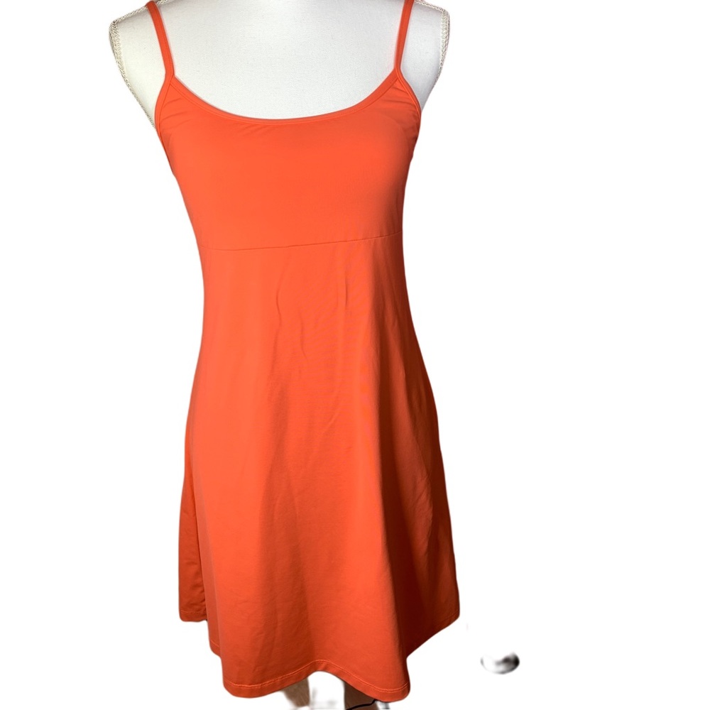 Athlete Shorebreak Swim Dress in Peach-SM